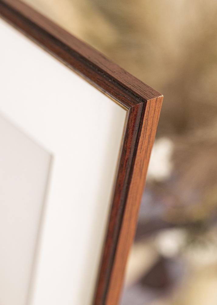 Ram med passepartou Frame Horndal Brown 34x42 cm - Mounts White 26x34 cm
