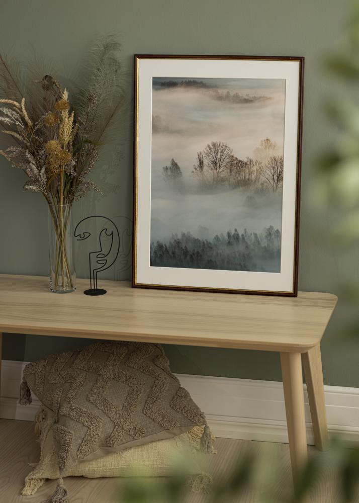 Ram med passepartou Frame Horndal Brown 34x42 cm - Mounts White 26x34 cm