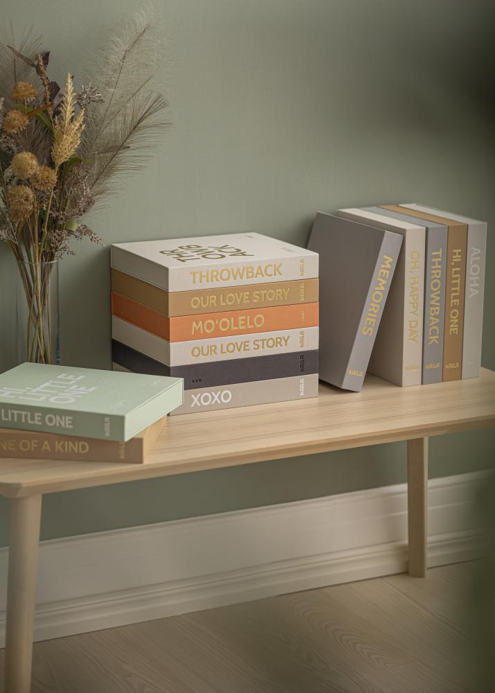 KAILA KAILA OUR LOVE STORY Manilla - Coffee Table Photo Album (60 Black Pages)