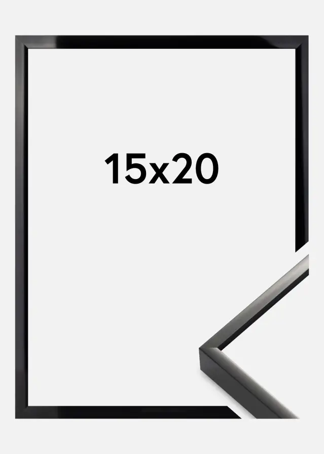 Nielsen Frame Nielsen Premium Alpha Glossy Black 15x20 cm