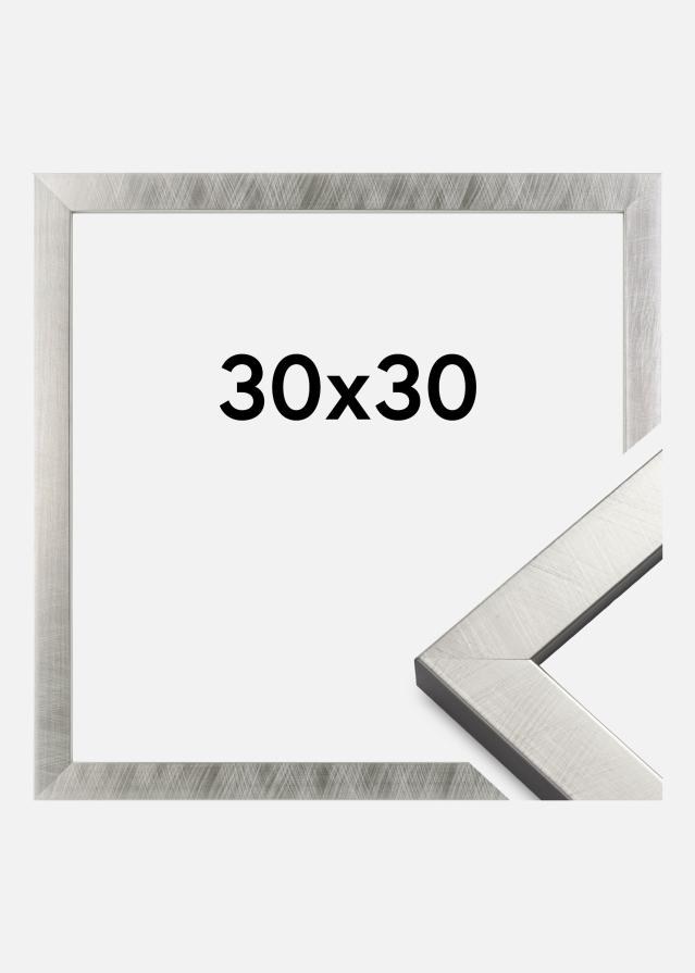 Galleri 1 Frame Uppsala Acrylic glass Silver 30x30 cm