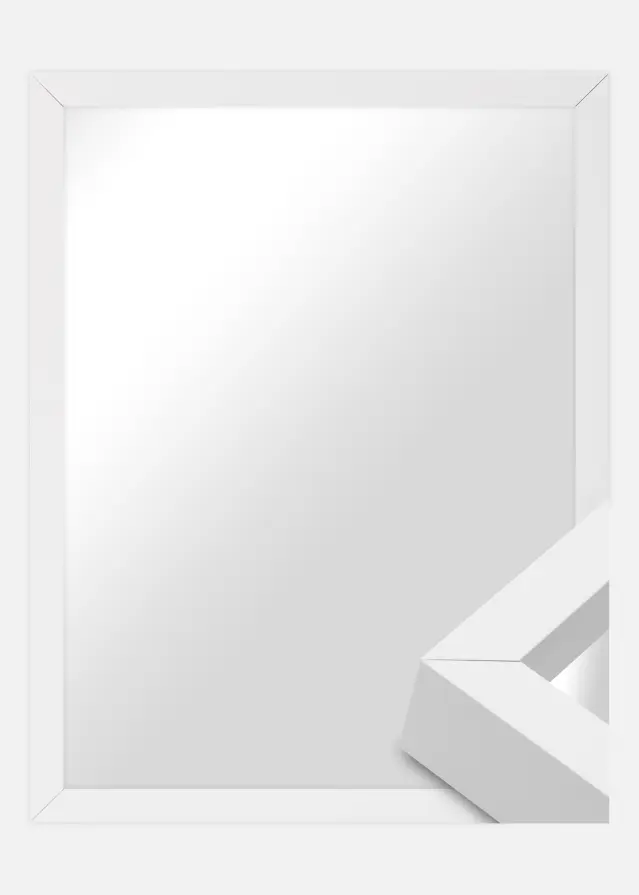 Ramverkstad Mirror Thor White - Custom measurements