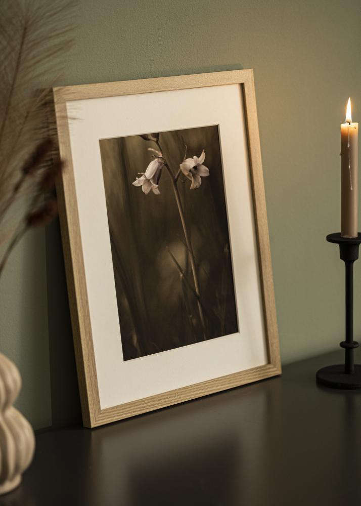 BGA Frame Selection Acrylic Glass Oak 35x45 cm