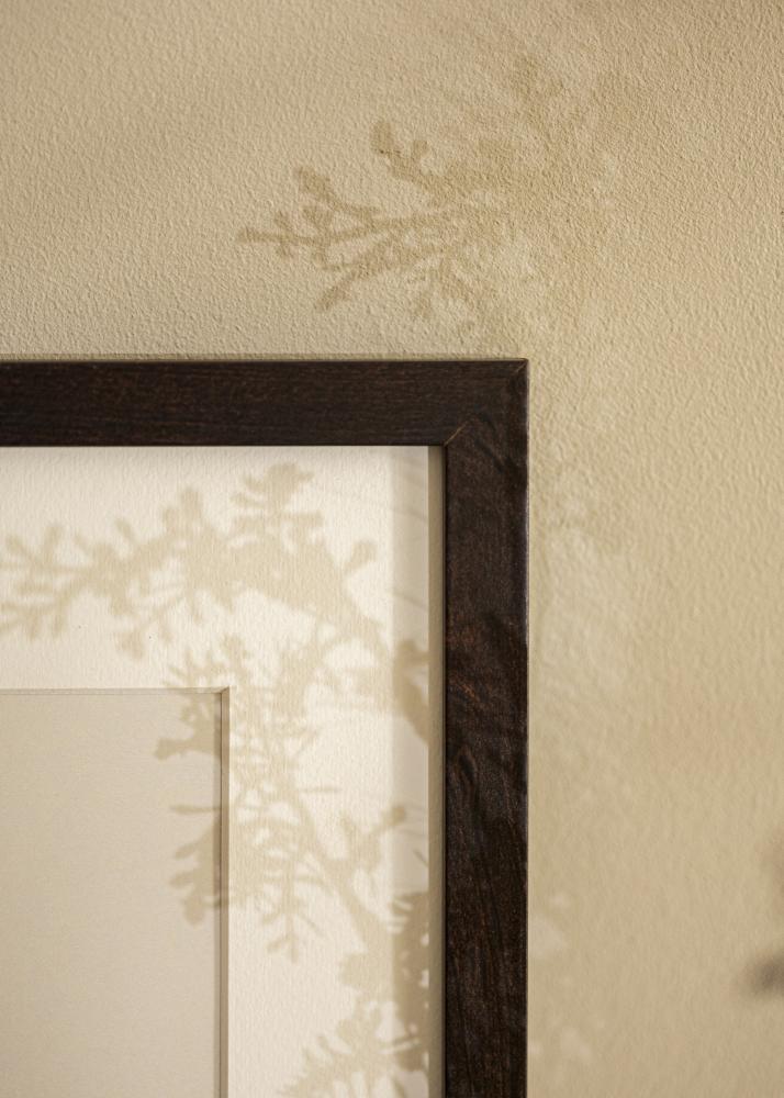 BGA Frame Selection Acrylic Glass Walnut 60x70 cm