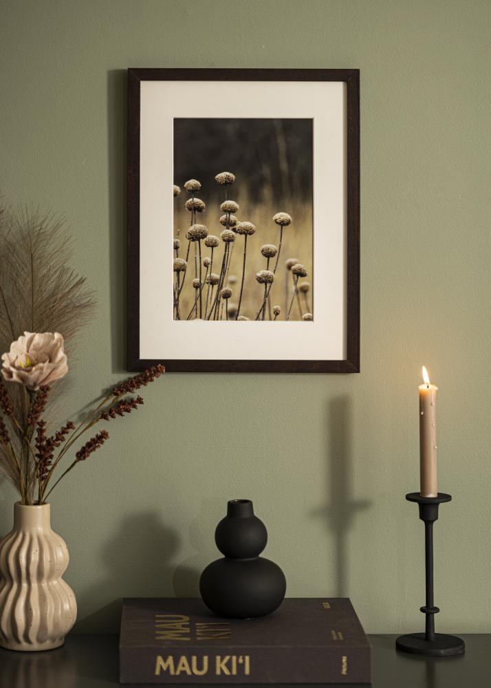 BGA Frame Selection Acrylic Glass Walnut 60x70 cm