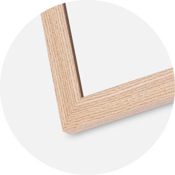 BGA Frame Deco Acrylic Glass Oak 21x29.7 cm (A4)
