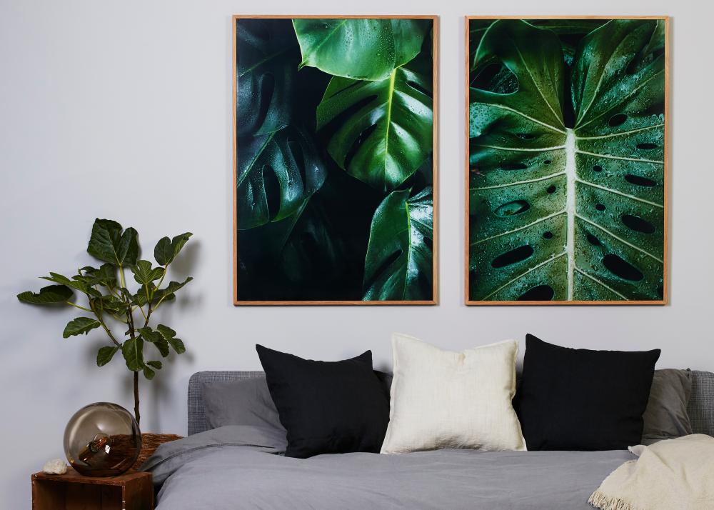 Focus Oak frame with acrylic glass 70x100 cm