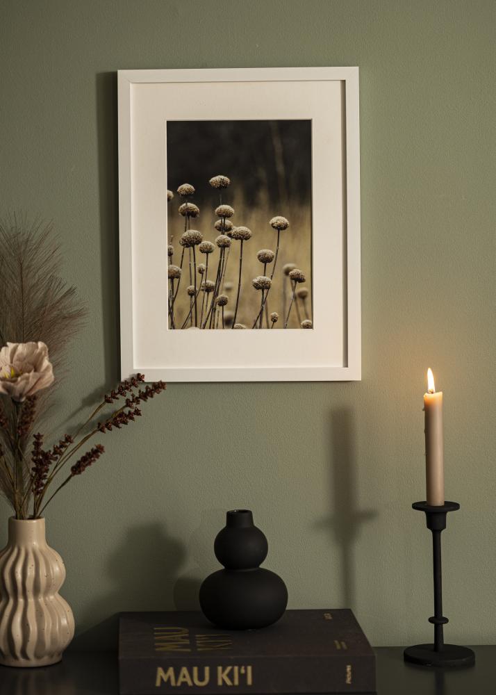 BGA Frame Selection Acrylic Glass White 60x70 cm