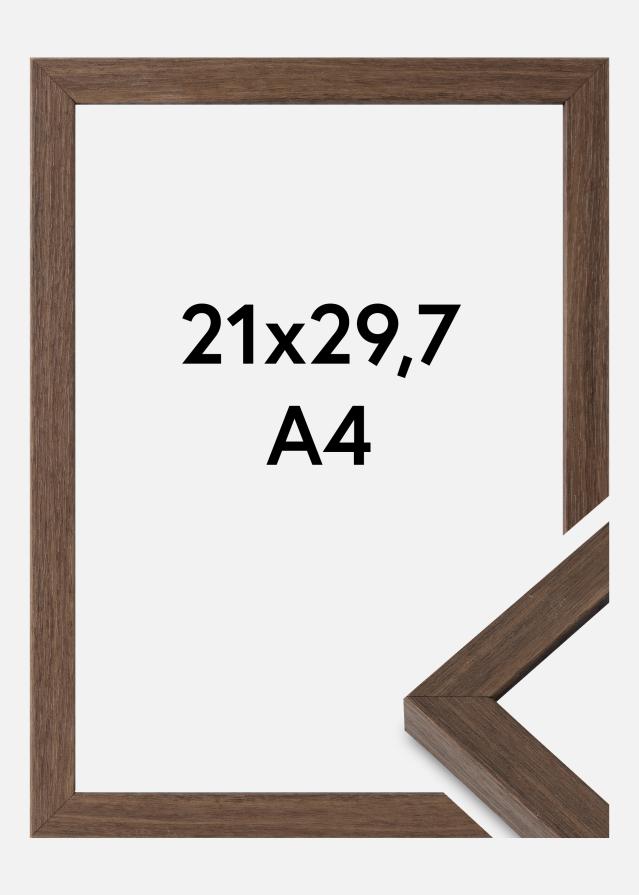 Mavanti Frame Hermes Acrylic Glass Walnut 21x29.7 cm (A4)