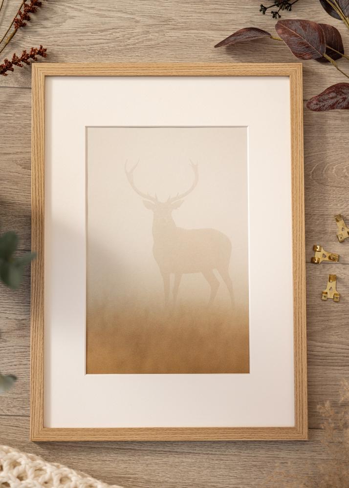 BGA Frame Modern Acrylic Glass Oak 20x30 cm