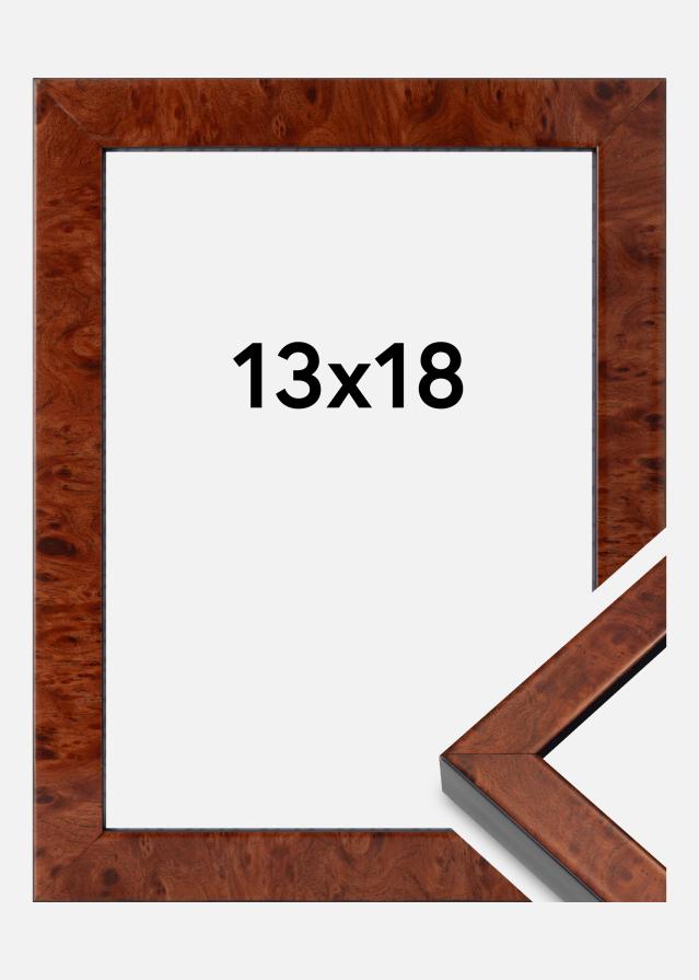 Mavanti Frame Hermes Acrylic Glass Burr Walnut 13x18 cm