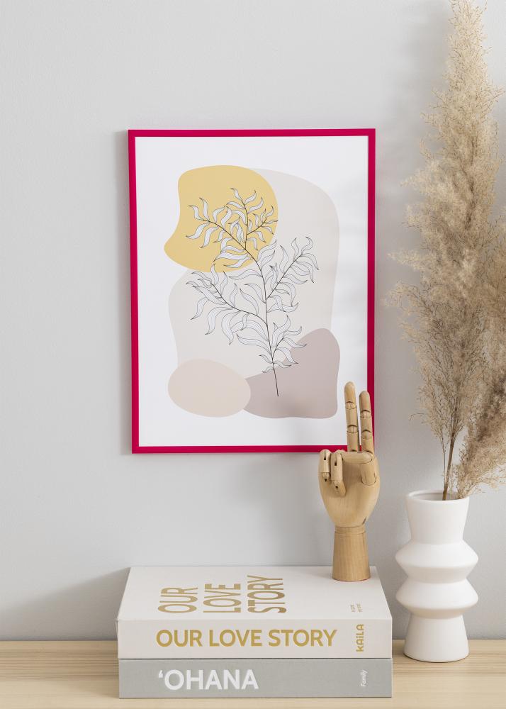 BGA Frame New Lifestyle Acrylic Glass Rose 50x70 cm