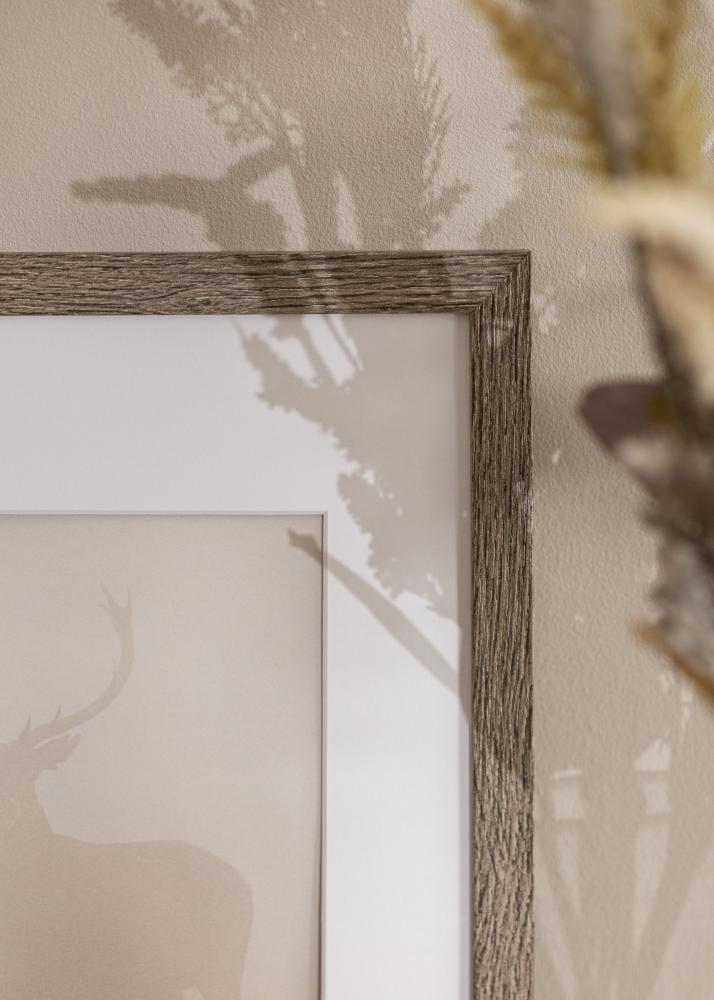 Estancia Frame Stilren Acrylic glass Dark Grey Oak 42x59.4 cm (A2)