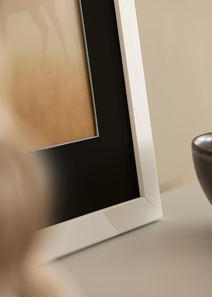 Ram med passepartou Frame Trendline White 35x45 cm - Picture Mount Black 24x34 cm