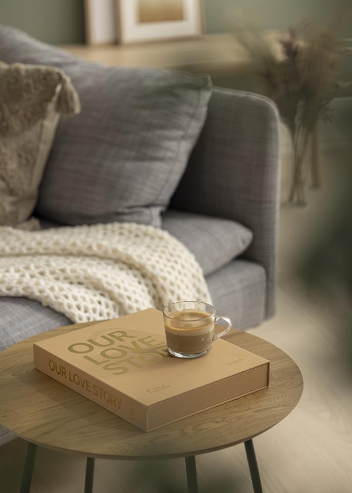 KAILA KAILA OUR LOVE STORY Manilla - Coffee Table Photo Album (60 Black Pages)