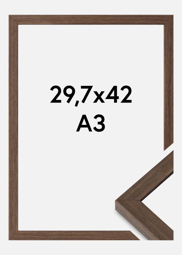 Mavanti Frame Hermes Acrylic Glass Walnut 29.7x42 cm (A3)