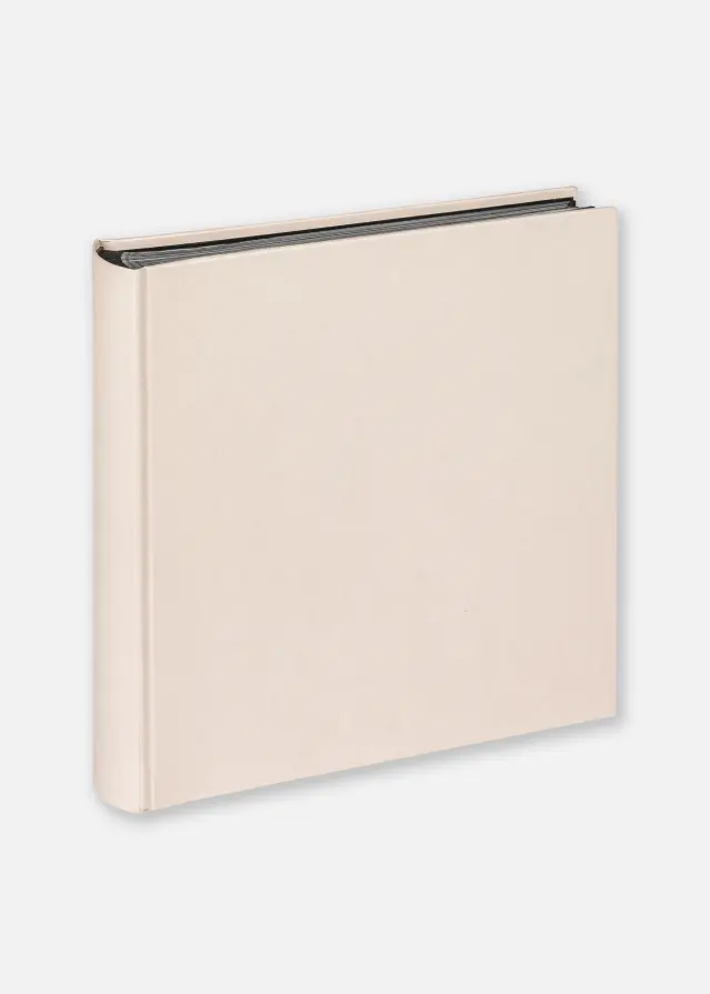 Walther Fun Wedding Album Chamois - 30x30 cm (100 Black pages/50 sheets)