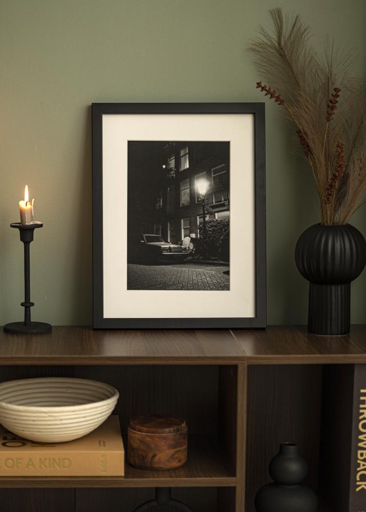 Galleri 1 Frame Blocky Acrylic glass Black 100x100 cm