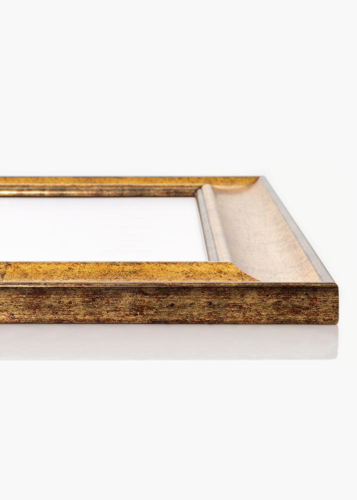 Galleri 1 Frame Saltsjöbaden Acrylic glass Gold 50x60 cm