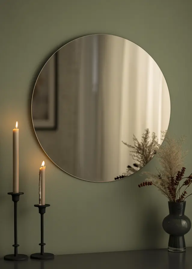KAILA KAILA Round Mirror Dark Bronze 60 cm
