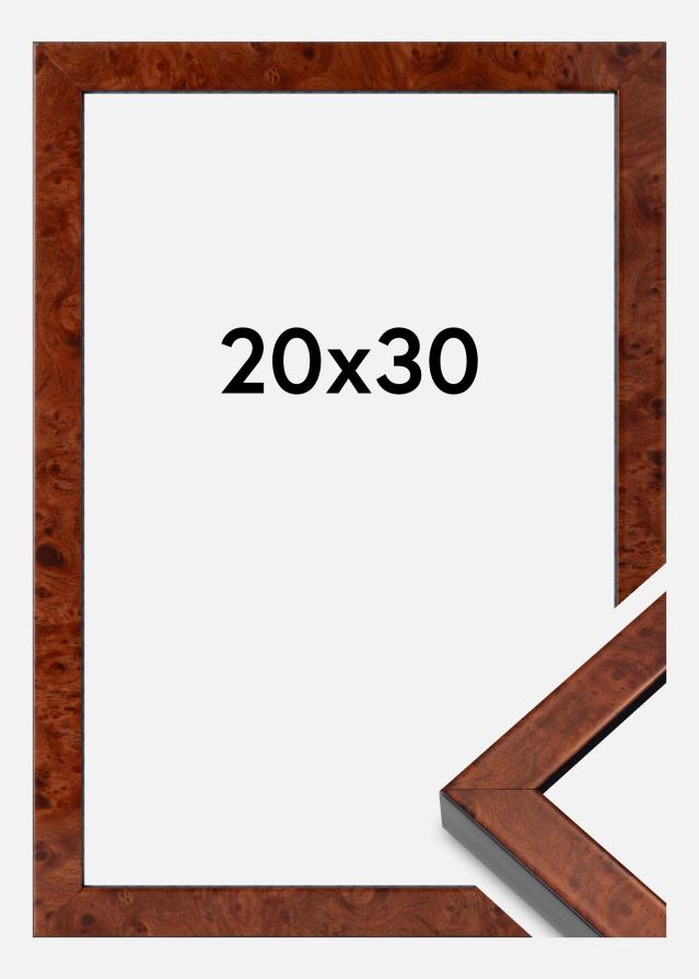 Mavanti Frame Hermes Acrylic Glass Burr Walnut 20x30 cm