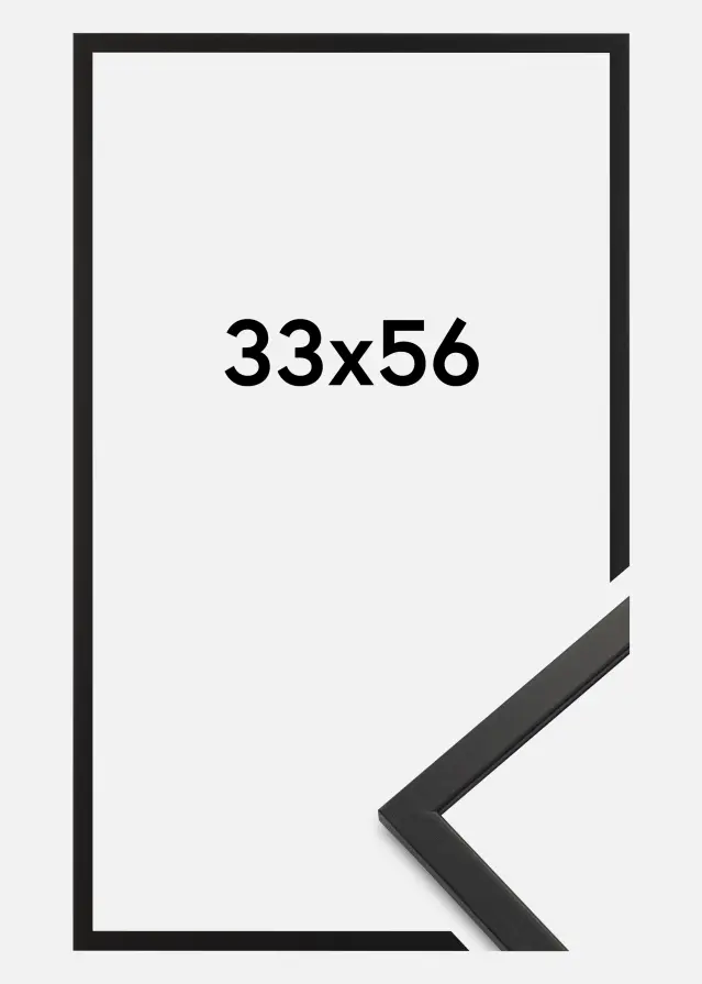 Galleri 1 Frame Edsbyn Black 33x56 cm