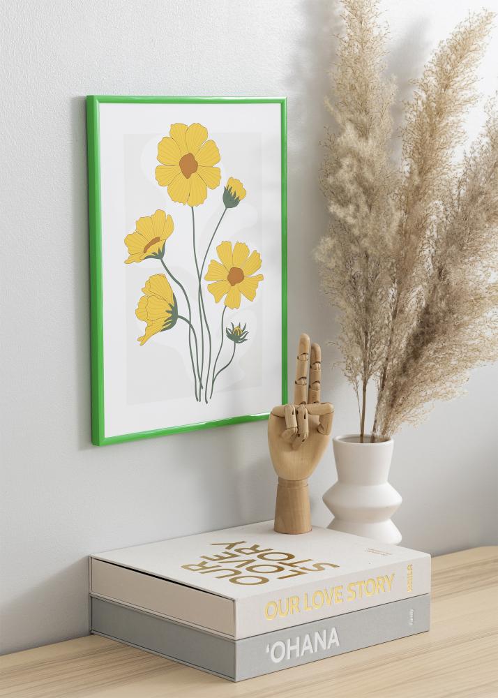 BGA Frame New Lifestyle Acrylic Glass Grass Green 50x70 cm