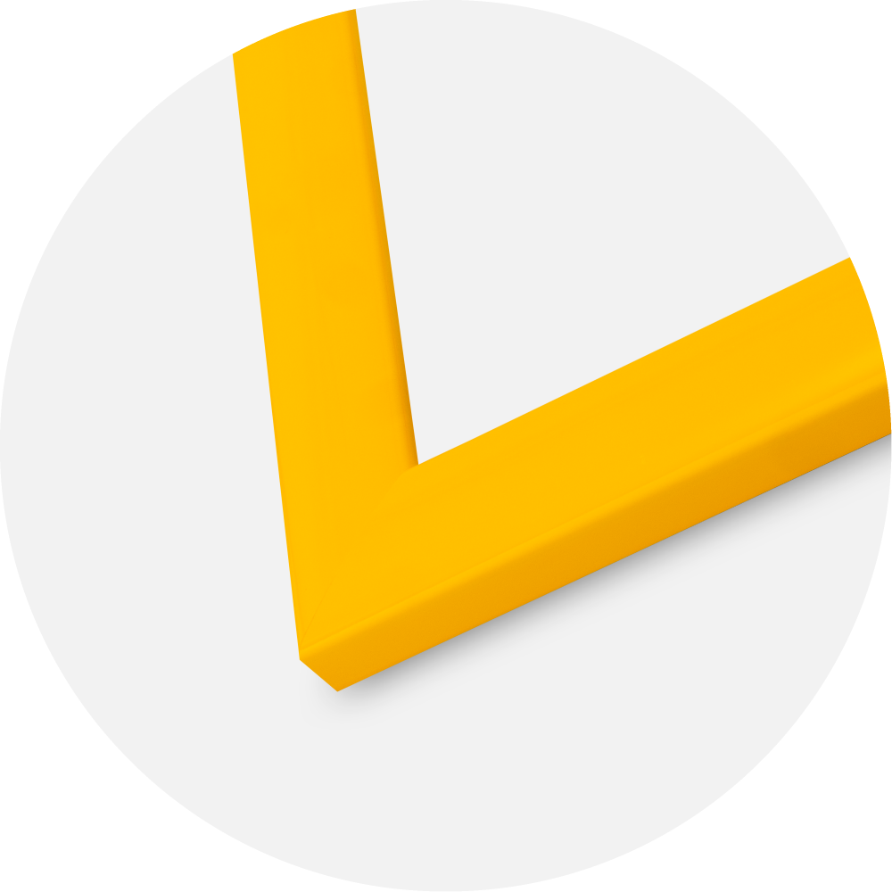 Jämtlands Ramfabrik Frame Dorset Acrylic Glass Gold 40x50 cm