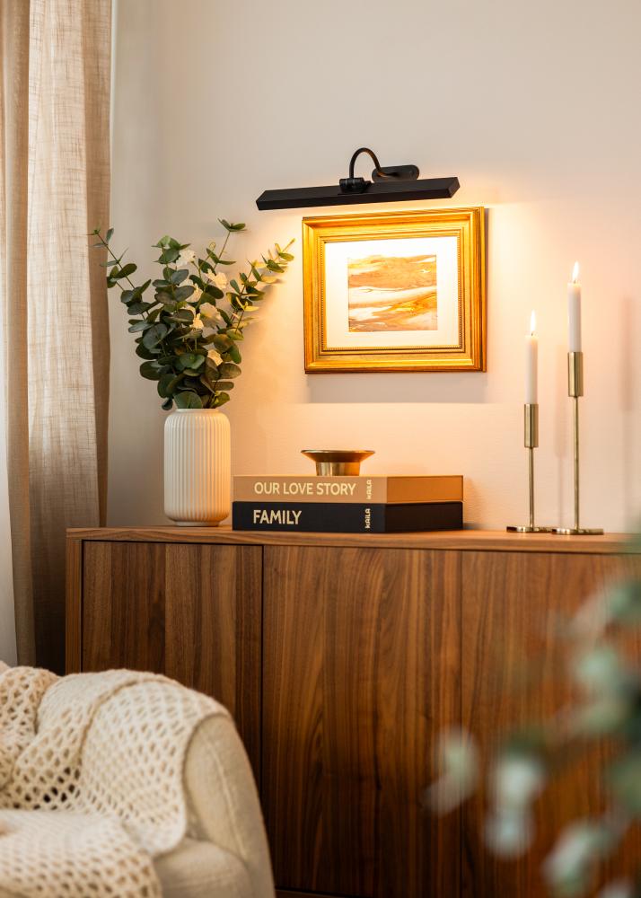 KAILA KAILA Flare Battery-Powered Artwork Lighting 40 cm - Black