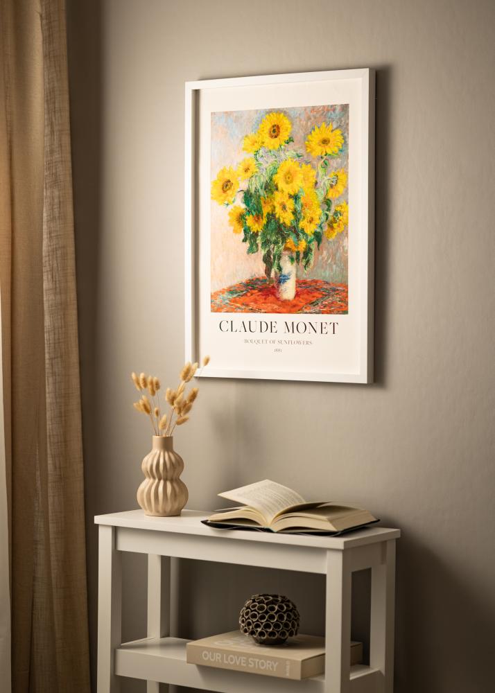 BGA BGA Box Frame Acrylic Glass White 70x100 cm