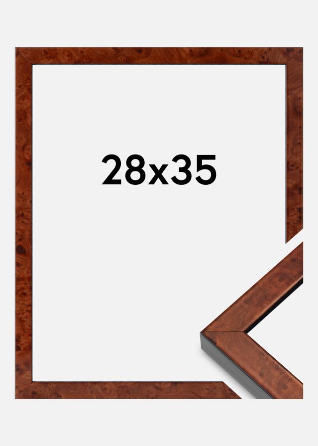 Mavanti Frame Hermes Acrylic Glass Burr Walnut 28x35 cm