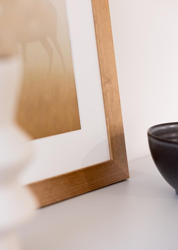 Jämtlands Ramfabrik Frame Sandra Acrylic Glass Oak 50x70 cm