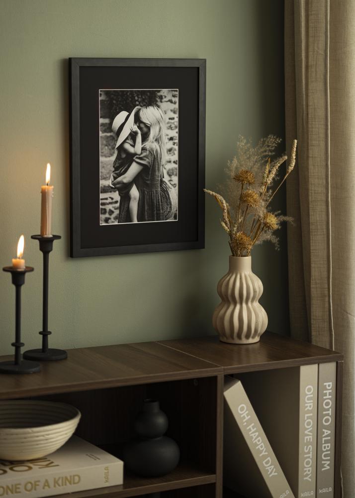 Artlink Mount Black Standard (White Core) 40x50 cm (29x39)