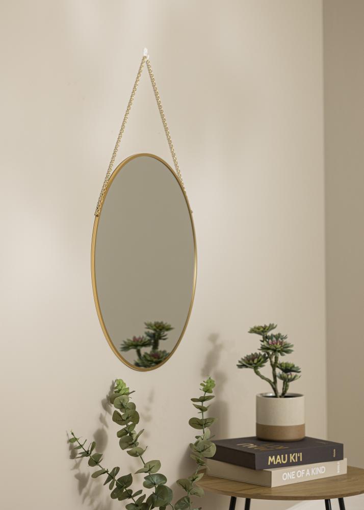 Artlink Round Mirror Modern Gold 61 cm Ø