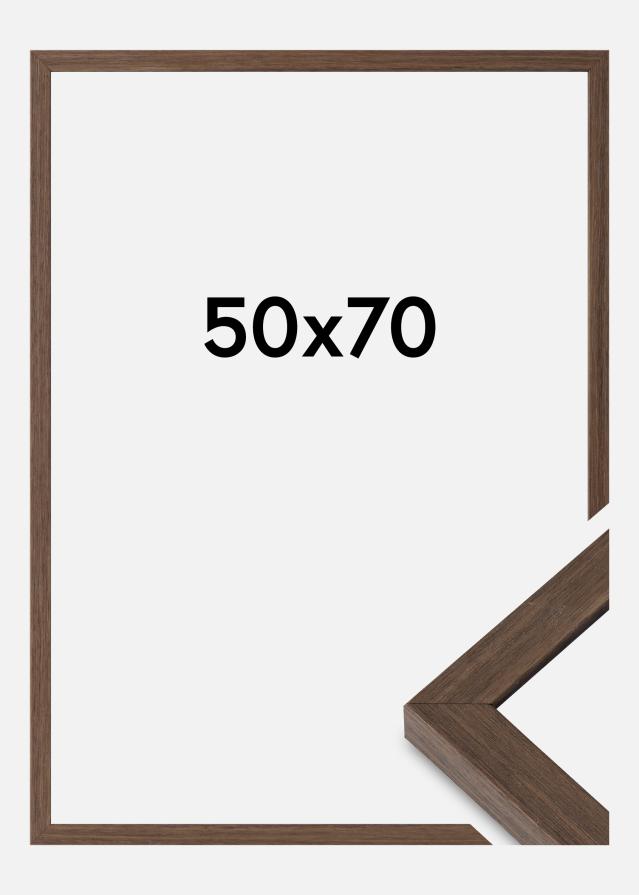 Mavanti Frame Hermes Acrylic Glass Walnut 50x70 cm