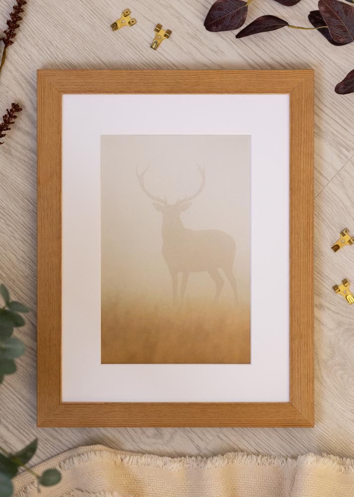 Jämtlands Ramfabrik Frame Sandra Acrylic Glass Oak 50x70 cm