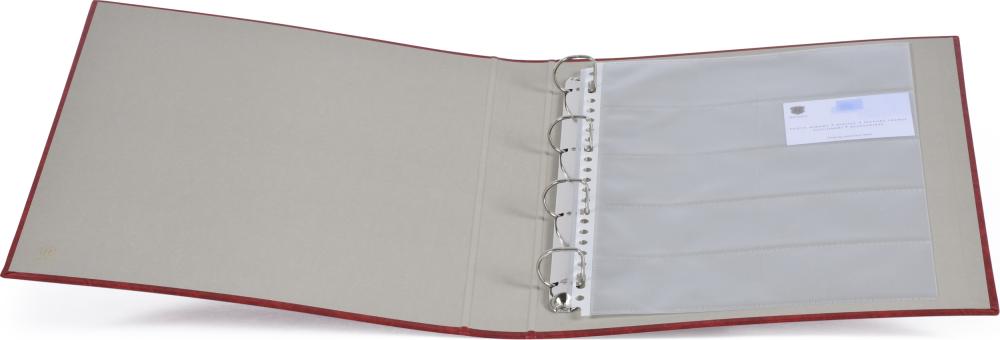 Henzo Henzo Basicline Ring folder Red