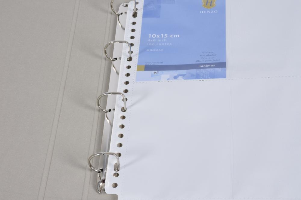 Henzo Henzo Basicline Ring folder Black