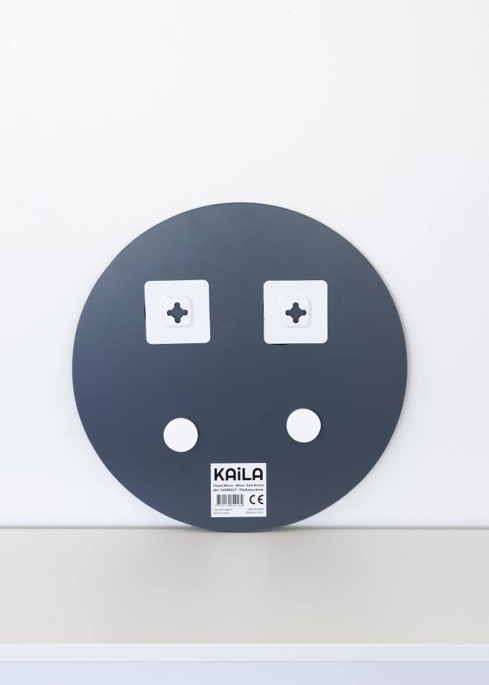 KAILA KAILA Round Mirror Dark Bronze 30 cm