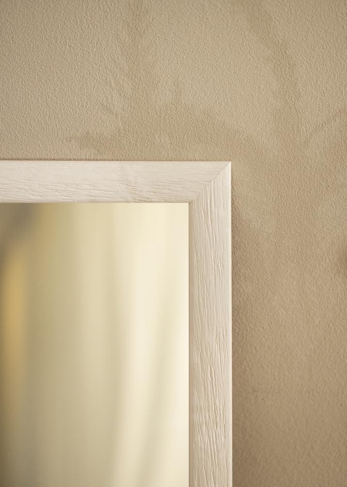 Ramverkstad Mirror Cornwall White - Custom Size