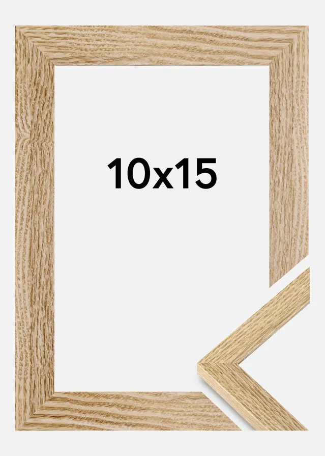BGA Frame Selection Acrylic Glass Oak 10x15 cm