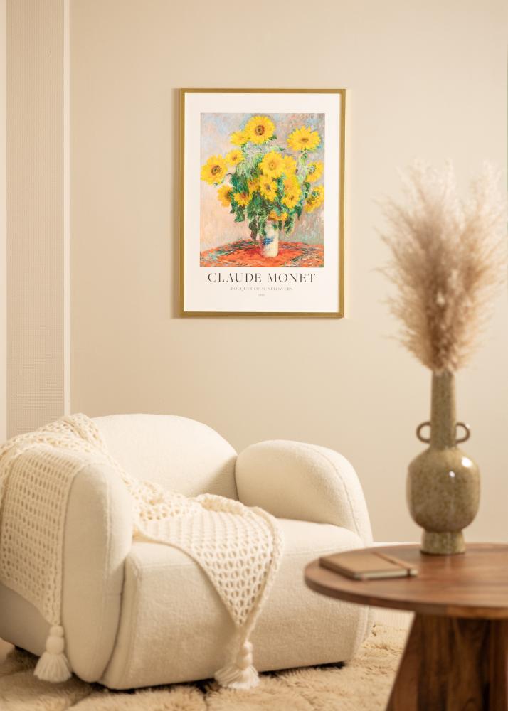 Mavanti Frame Minerva Acrylic Glass Gold 50x70 cm