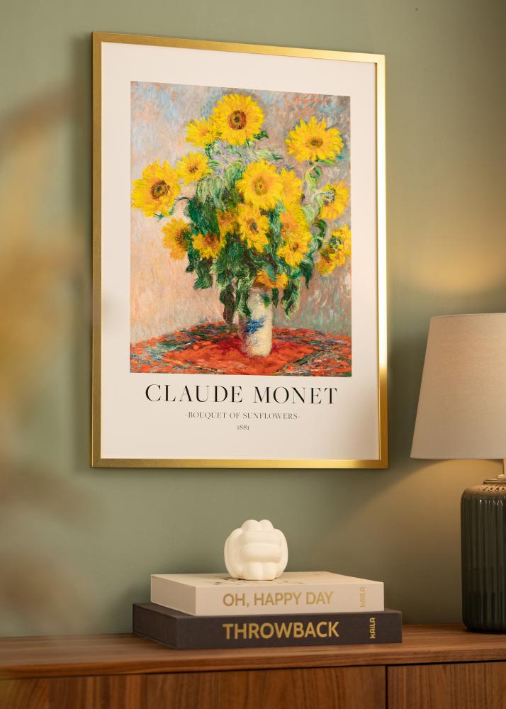 Mavanti Frame Minerva Acrylic Glass Gold 50x70 cm