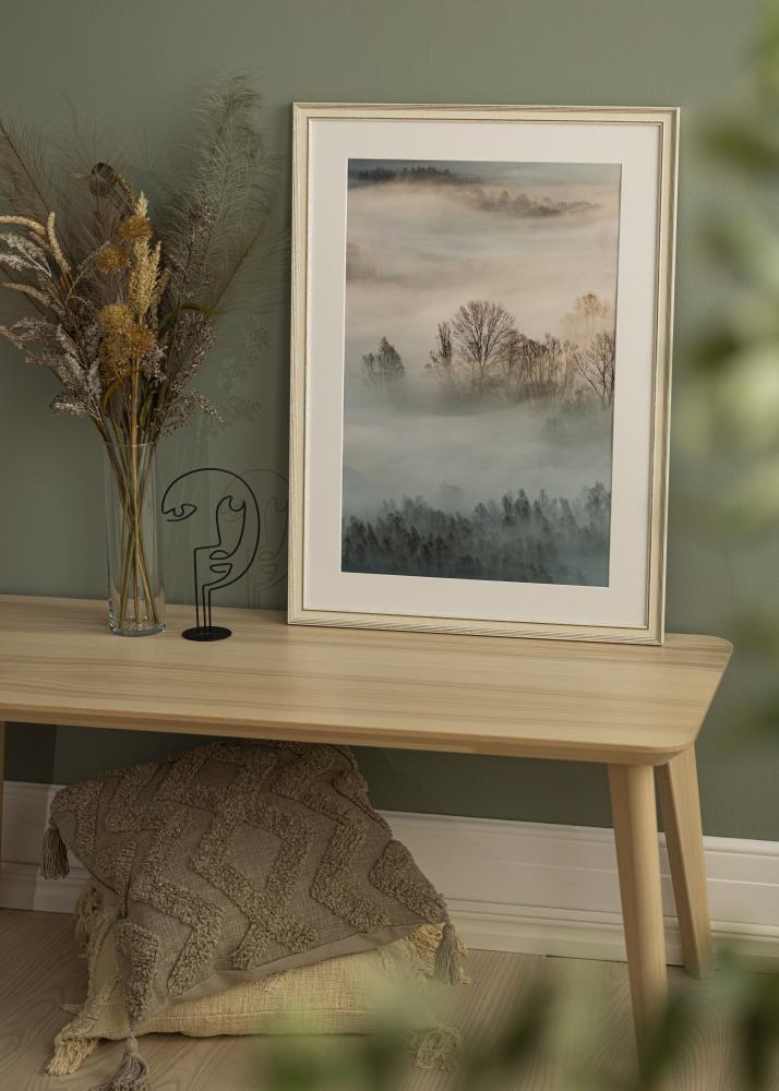 Galleri 1 Frame Shabby Chic Acrylic glass White 50x50 cm