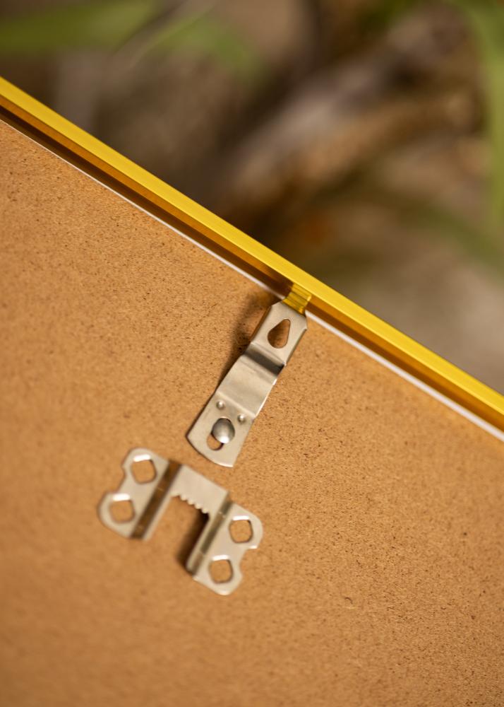 BGA Aluminium Frame Acrylic Glass Gold 40x50 cm