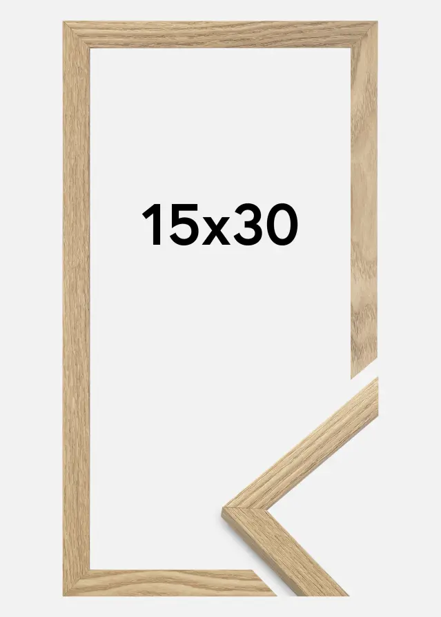 Artlink Factory I Frame Trendy Acrylic Glass Oak 15x30 cm
