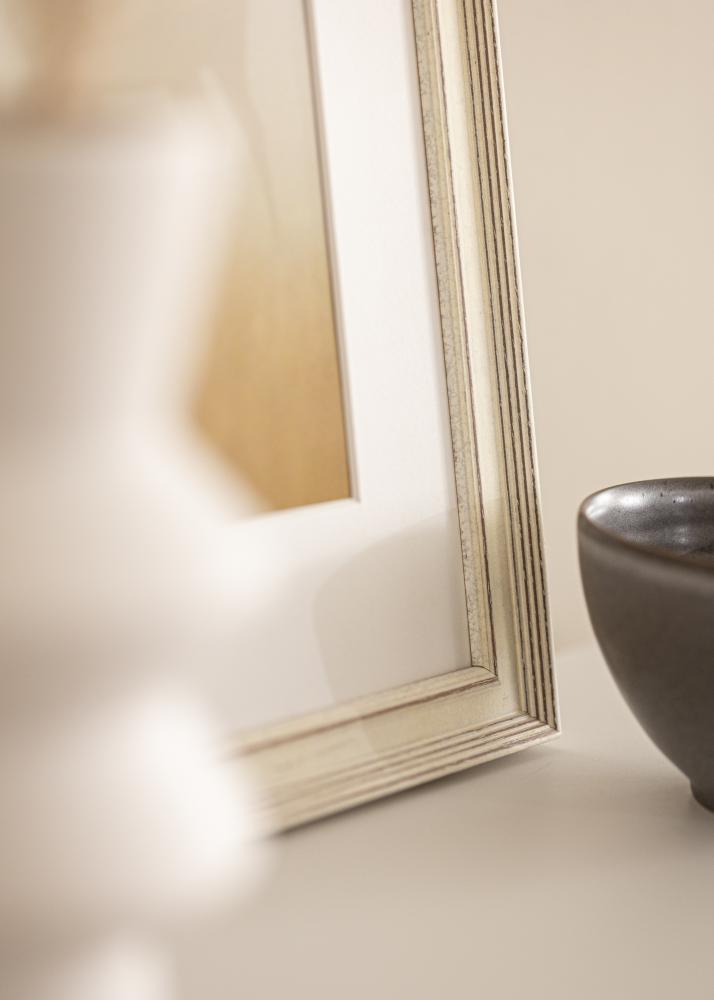 Galleri 1 Frame Shabby Chic Acrylic glass White 50x50 cm