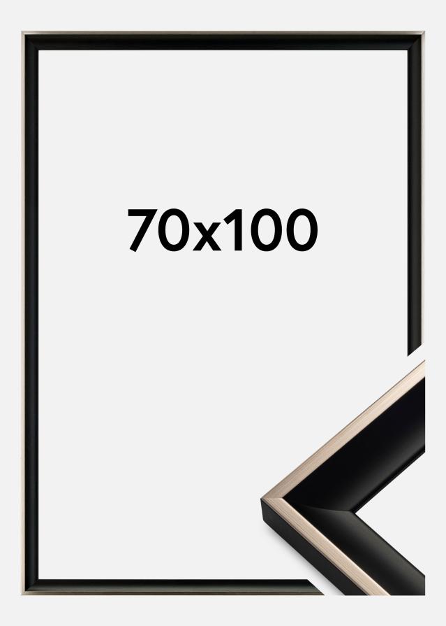 Galleri 1 Frame Öjaren Acrylic glass Black-Silver 70x100 cm