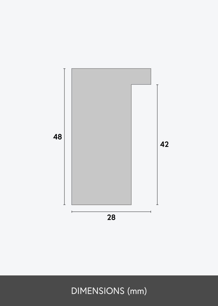 Ramverkstad Mirror Watford Oak - Custom Size