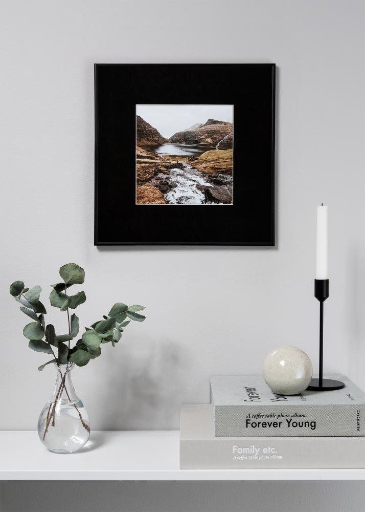 Galleri 1 Mount XL Black (White Core) 40x40 cm (19x19)